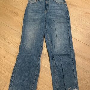 Topshop Blue Flare Women's Jeans